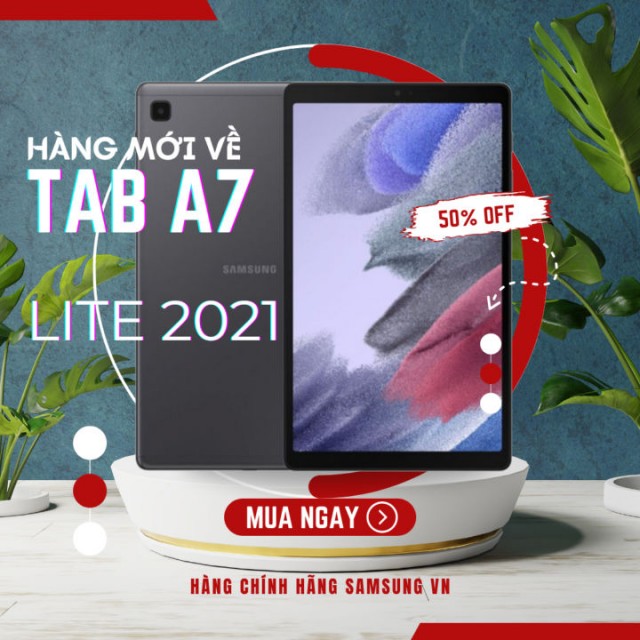 Samsung Galaxy Tab A7 Lite (T225), chơi game, xem phim, học tập, giải trí siêu mượt