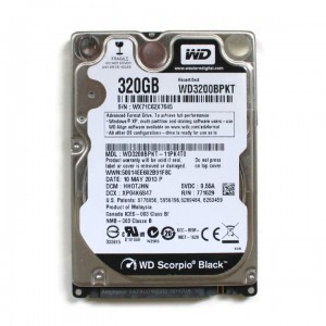 Ổ cứng laptop HDD WD Black 320GB