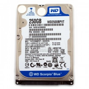 Ổ cứng HDD laptop WD Blue 250GB 