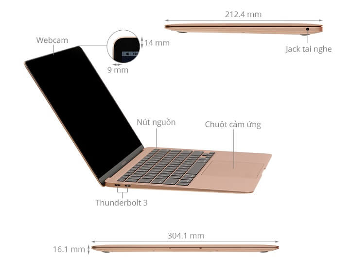 Macbook Air 13 inch 2020 core i5