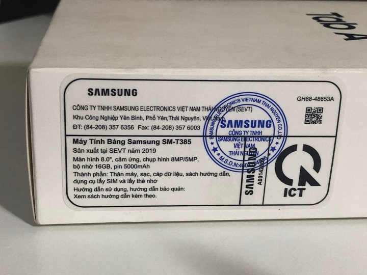 Samsung Tab A8 2017