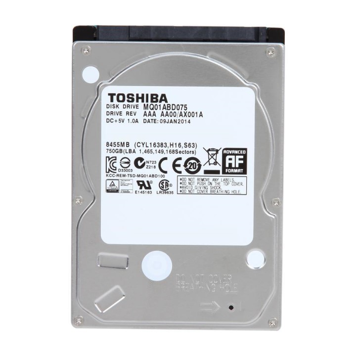 Ổ cứng HDD laptop Toshiba 750GB 