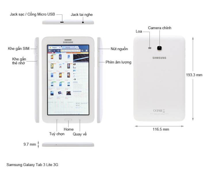 Samsung Galaxy Tab 3 Lite (SM-T111)