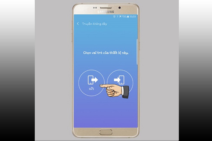 chuyển dữ liệu giữa các điện thoại Samsung Galaxy