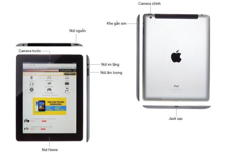 Máy tính bảng iPad 4