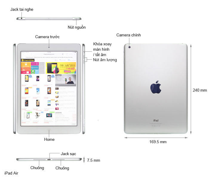 iPad Air Wifi