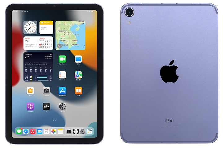 iPad Mini 6 được trang bị vi xử lý chipset A15 Bionic