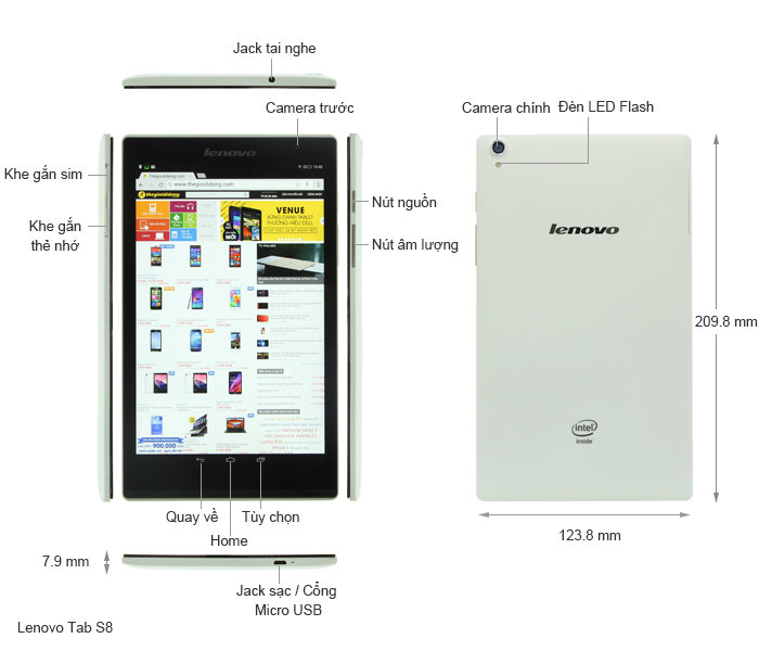 Lenovo Tab S8 8 inch