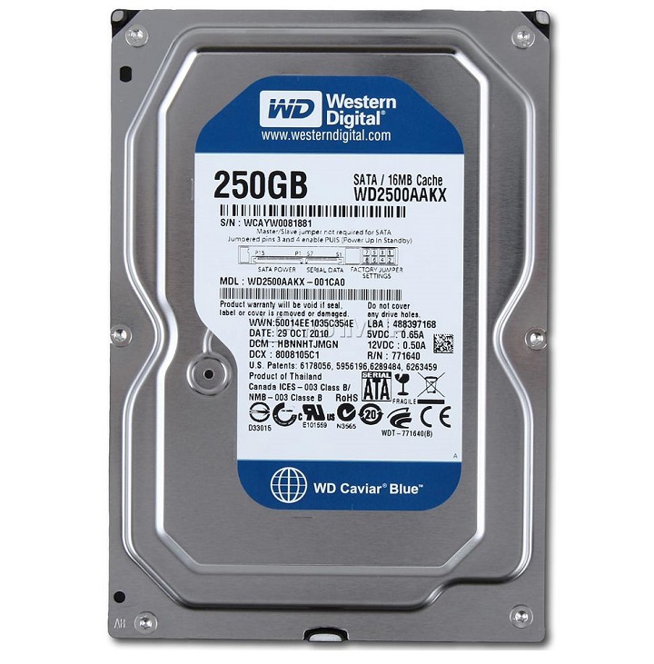 Ổ cứng HDD laptop WD Blue 250GB