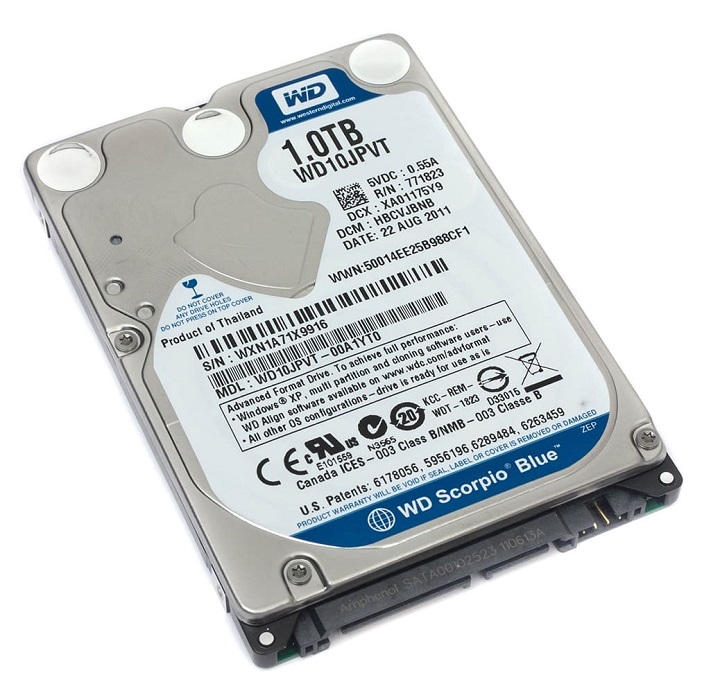 cứng HDD laptop WD Blue 1TB