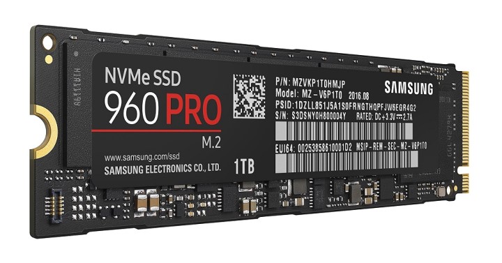 Ổ cứng SSD Samsung 960 PRO PCIe NVMe M.2 1TB