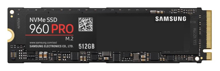 Ổ cứng SSD Samsung 960 PRO PCIe NVMe M.2 512GB