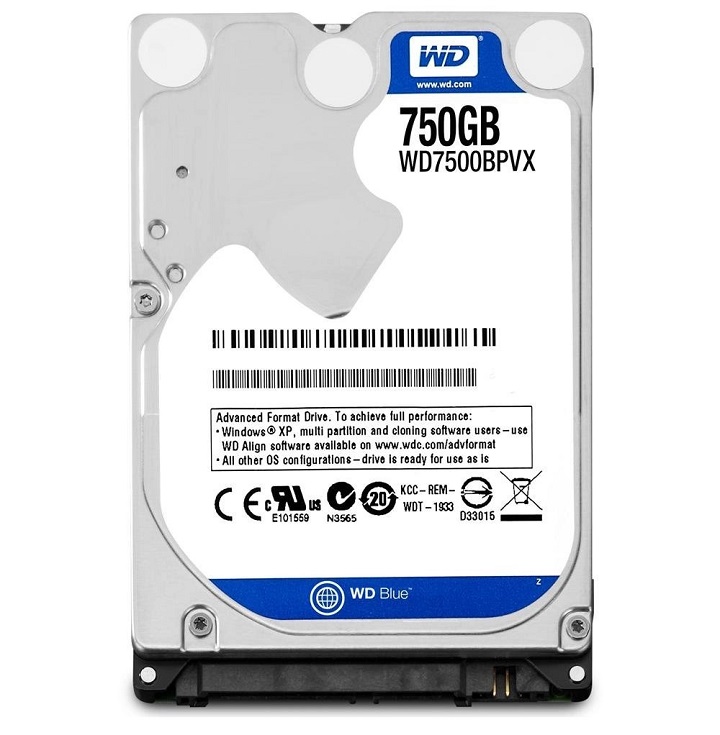 Ổ cứng HDD laptop WD Blue 750GB