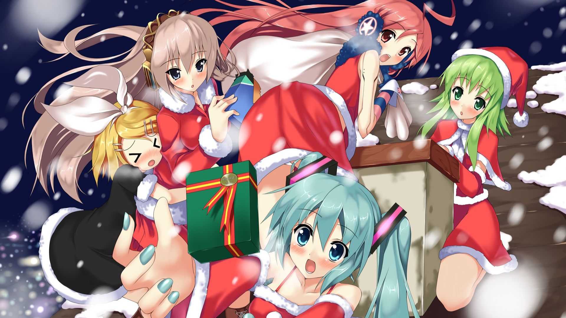 Nhóm Nhân Vật Anime đang đón Giáng Sinh | Nền JPG Tải xuống miễn phí -  Pikbest