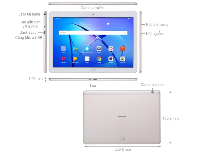 Huawei Mediapad M5 Lite 10.1 inch